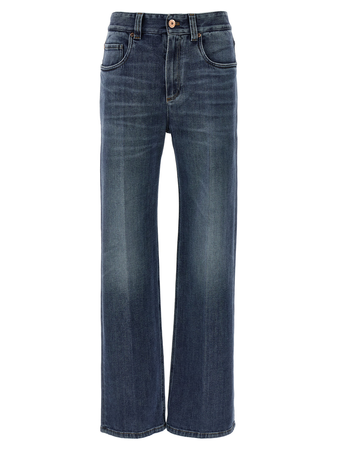 Brunello Cucinelli Contemporary Loose Jeans - Blu | b975eb3dc5a301cc1ca5c52c5bd4f0e145869265