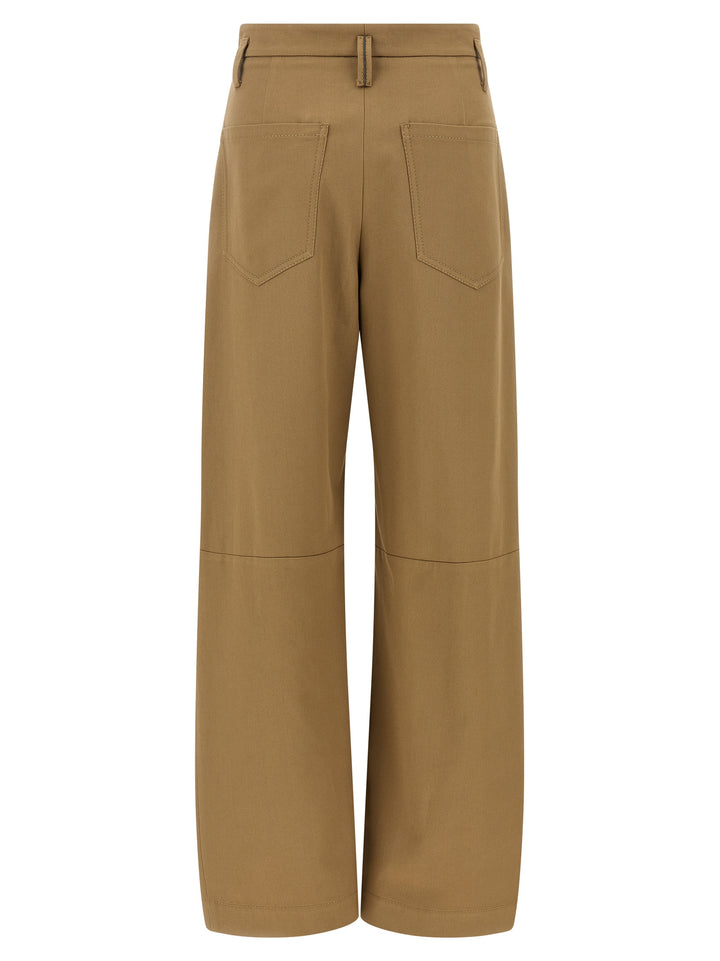 Brunello Cucinelli Pleat Pantaloni - Beige | 0b0d7ba8d47062d16920a2e1a55d89c264b53440