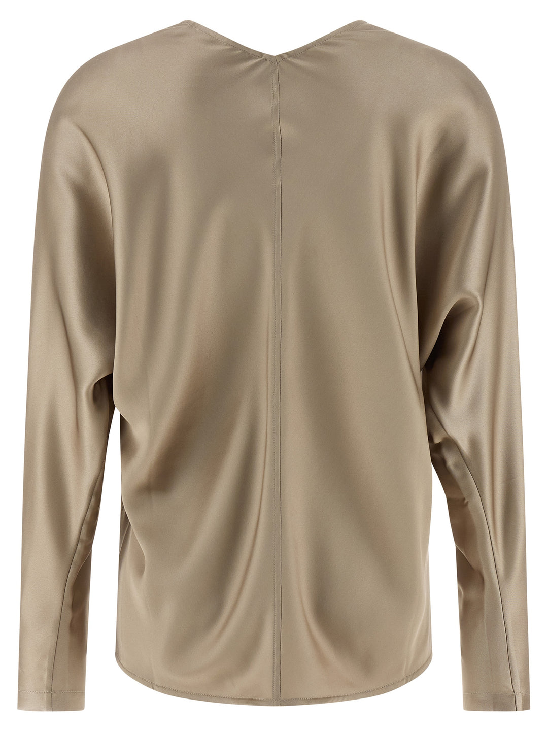 Brunello Cucinelli Silk Blouse Camicie - Beige | 1bb25ba23399887a072a663ca4c0d2b8b94e03ac
