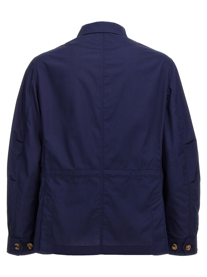 Waterproof Jacket Giacche Blu