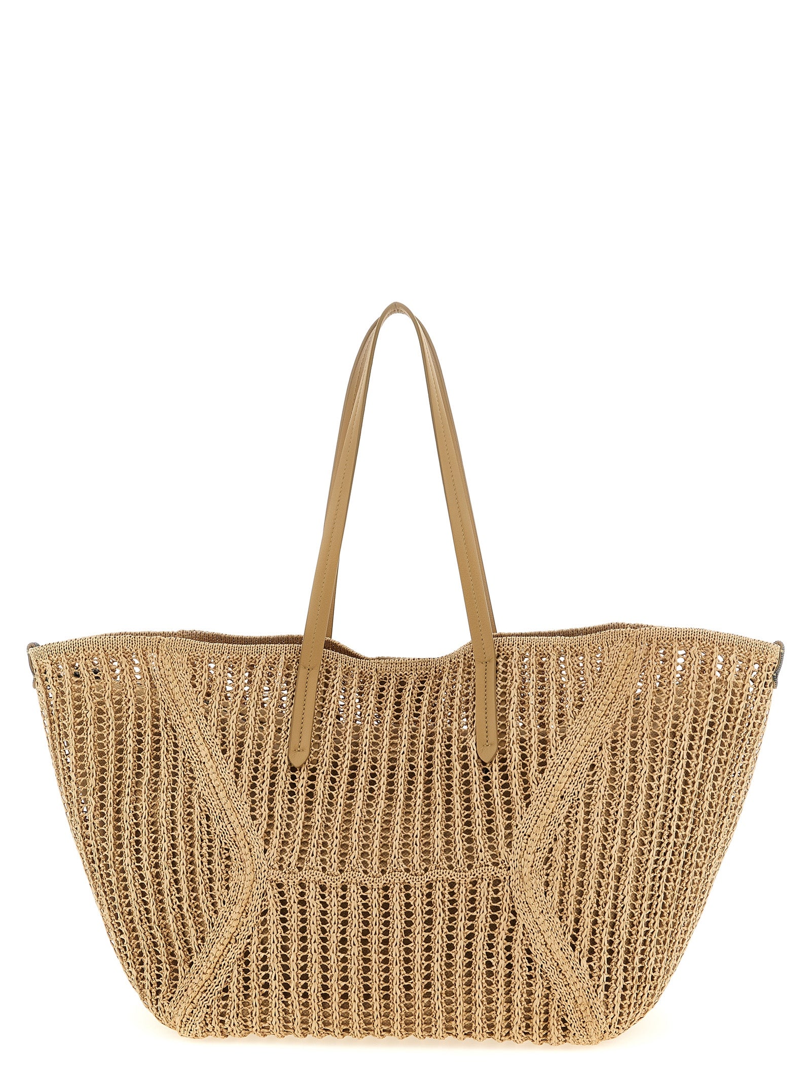 Brunello Cucinelli Bc Duo Borse a Spalla e Tracolla - Beige | fd13e34acc502c2d727960334eb2d7bb757f7713