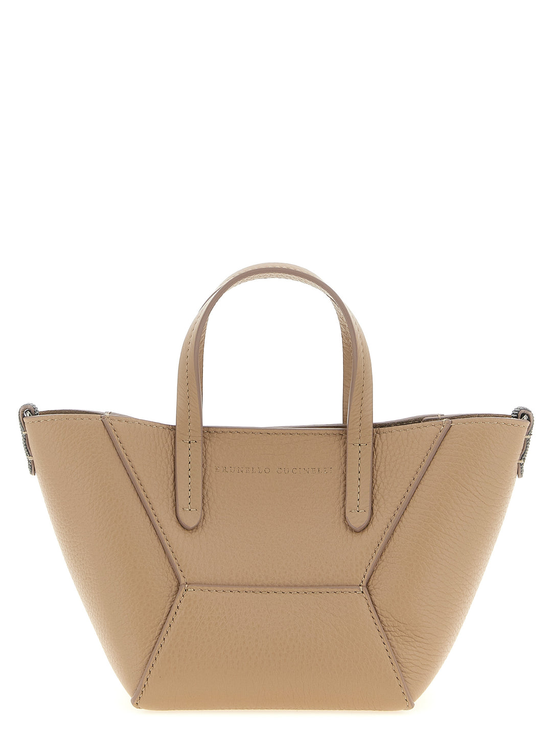 Brunello Cucinelli Bc Duo Borse a Mano - Beige | c5c40a0e85c7caf019024e8d81643cfacb93a7ab