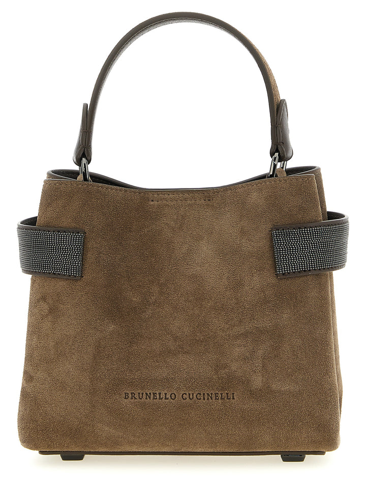 Brunello Cucinelli Essence Borse a Mano - Marrone | 0f91f2ebacfab5125bd7a65f4fece4564270fe15