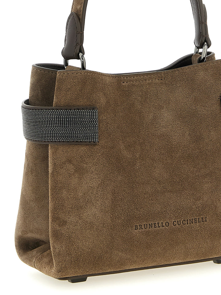 Brunello Cucinelli Essence Borse a Mano - Marrone | b7e132ad0d376409369507f4c5dd5a0b34a5db45