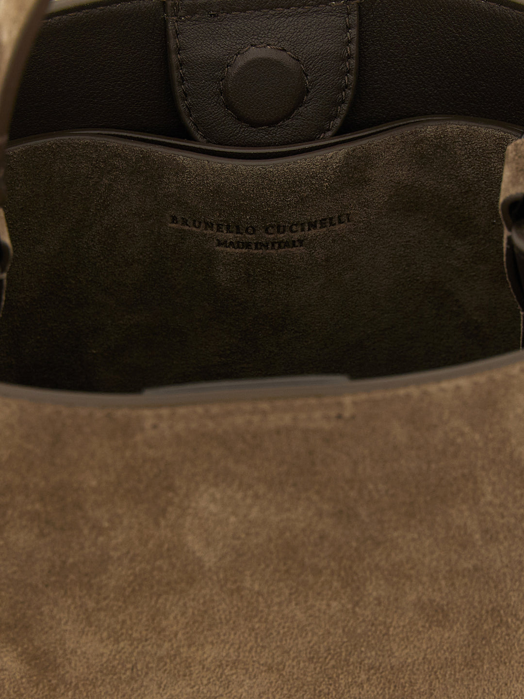 Brunello Cucinelli Essence Borse a Mano - Marrone | d438457594b92e6def1243493556e8bde0b5af71