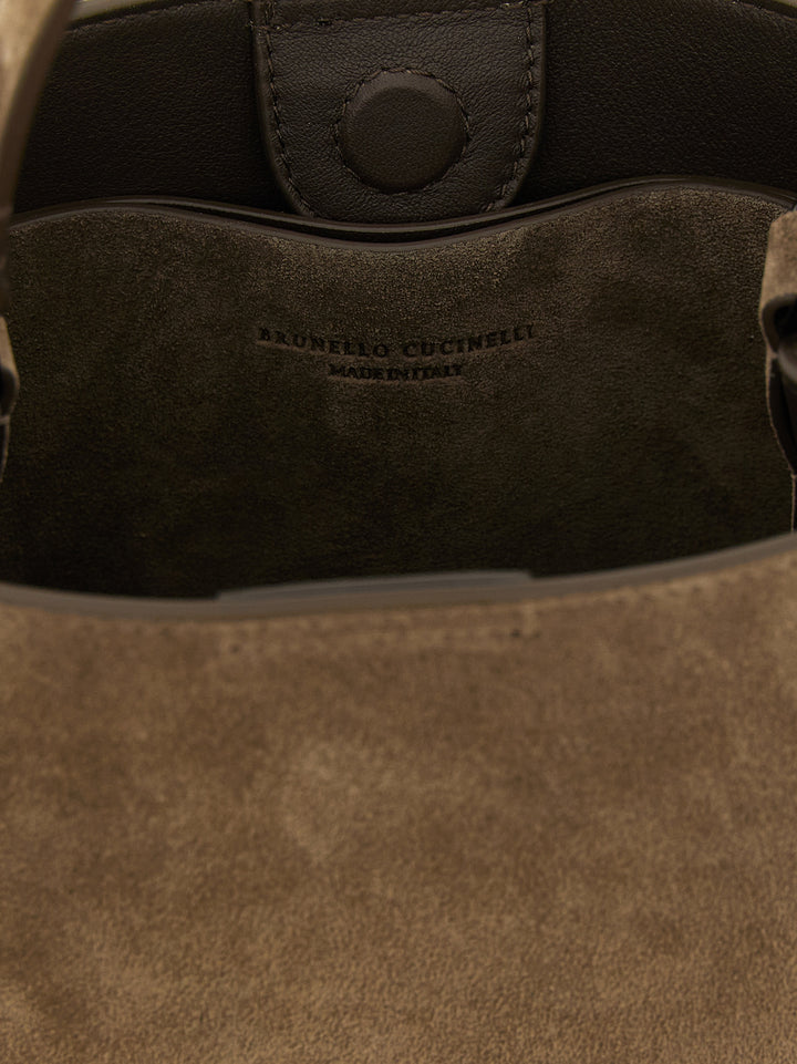 Brunello Cucinelli Essence Borse a Mano - Marrone | d438457594b92e6def1243493556e8bde0b5af71