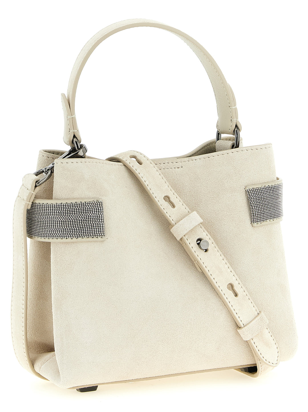Brunello Cucinelli Monile Borse a Mano - Bianco | 0989d0d34ef0eb8615437d8be302151cf3b1bfc0