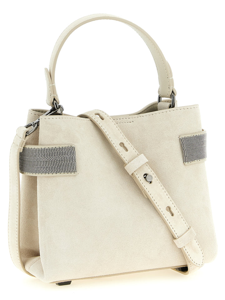 Brunello Cucinelli Monile Borse a Mano - Bianco | 0989d0d34ef0eb8615437d8be302151cf3b1bfc0