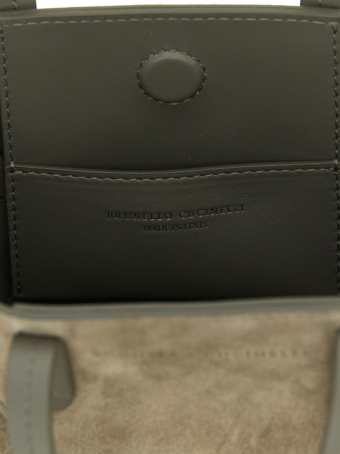 Brunello Cucinelli Bc Duo Borse a Mano - Grigio | 51708475b2f13b67ef7fd00aa9f3510e06b0f4d8