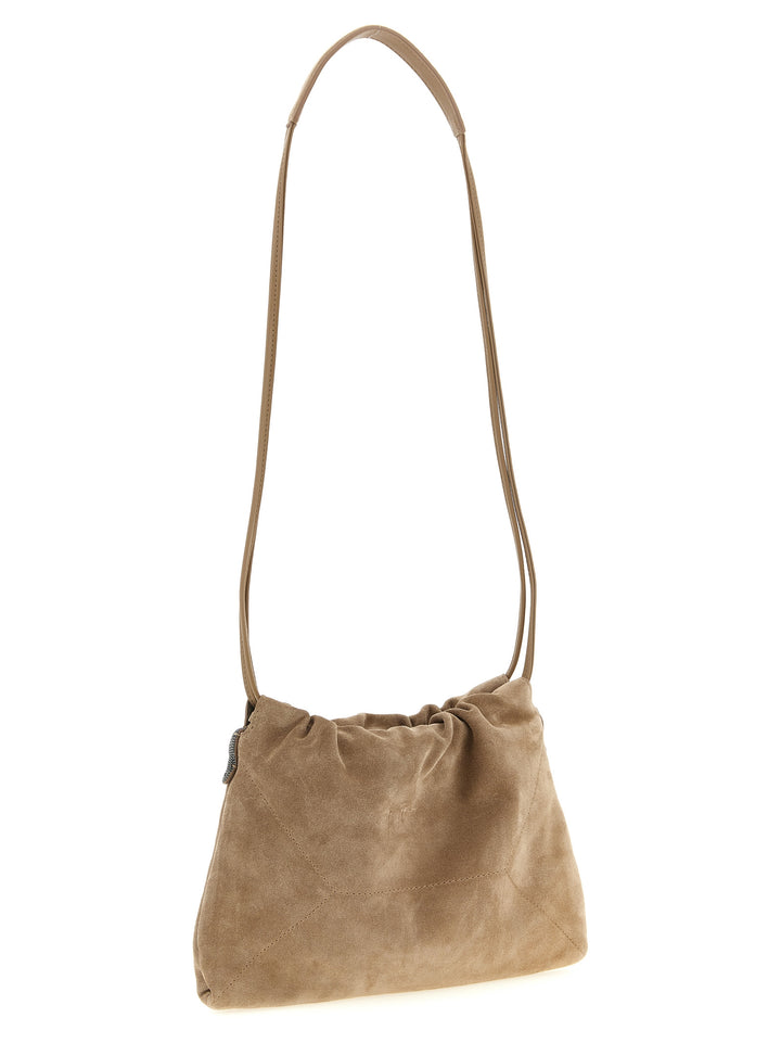Brunello Cucinelli Bc Duo Clutch - Marrone | 80f78188e55017f38880fba1d12347b59c59110a