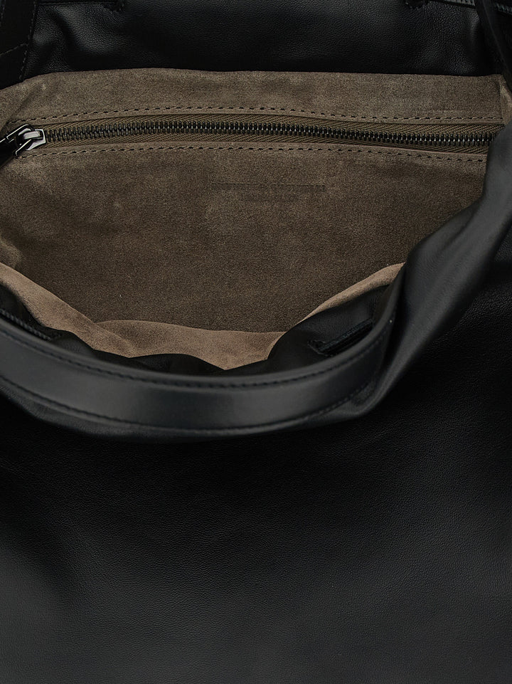 Brunello Cucinelli Mellow Tote - Nero | e7347192abd9529493788211723887b29cbf7d29