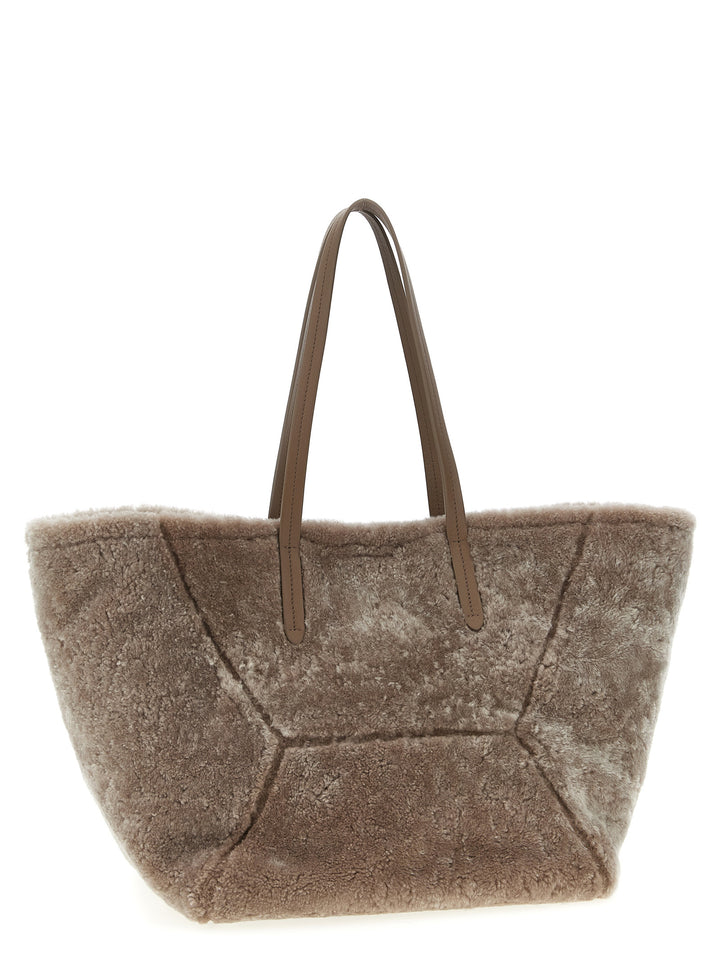 Brunello Cucinelli Bc Duo Borse a Spalla e Tracolla - Grigio | 5f0ac5dfd9b1f7bb1afabba8aaa192addf8cd514