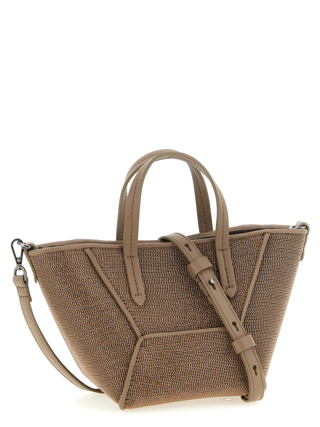 Brunello Cucinelli Bc Duo Precious Borse a Mano - Marrone | c0d3da290c543f21c709b73a205c8a0a1eaf9501