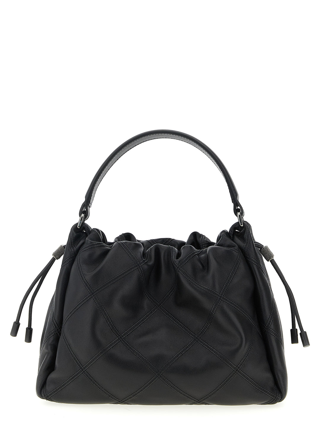 Brunello Cucinelli Bucket Mellow Borse a Mano - Nero | fc95dad0f9200cae415cc25edbfc35a7a7aac5f8