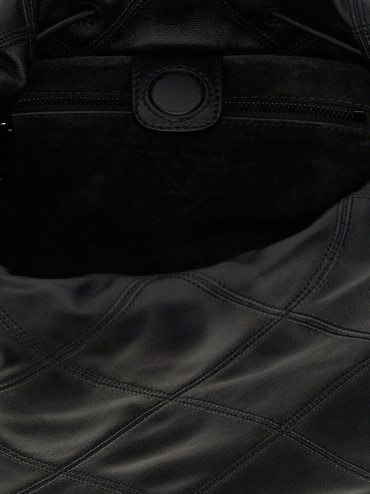 Brunello Cucinelli Bucket Mellow Borse a Mano - Nero | f42ad5bec62756ab05122ed75ea93f9169b3c0c2