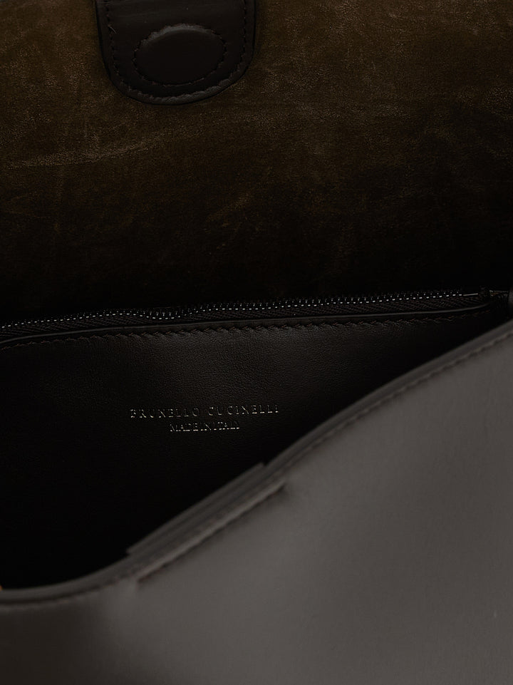 Brunello Cucinelli Essence Borse a Mano - Marrone | b4da9fa041b1174efc74a839e81a91f884859b1d