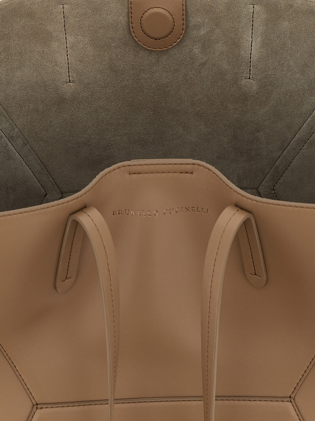 Brunello Cucinelli Bc Duo Borse a Spalla e Tracolla - Beige | 7b26996f185f52fa14bbee06ca83c446571058e0