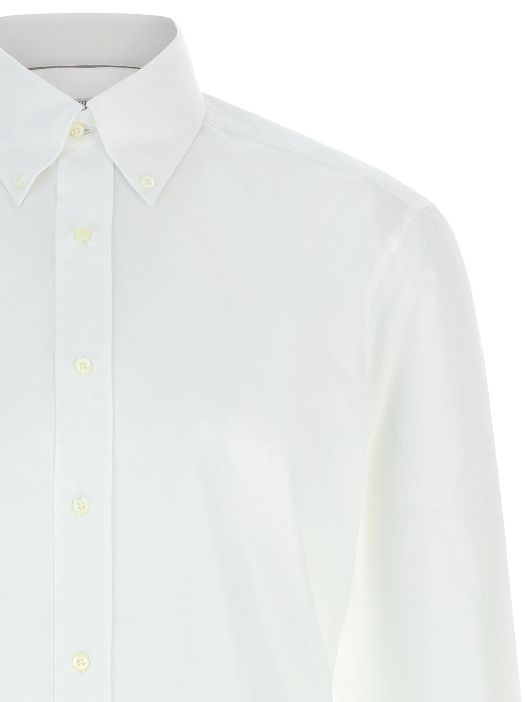 Brunello Cucinelli Button-Down Shirt Camicie - Bianco | 1d5793b5f7a4d7ee2f8fd8ec871eb55b5f62437b
