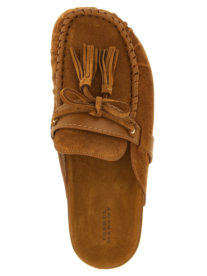 Isabel Marant Malvin Flat shoes - Marrone | 6d803711458f9cdc1e4d7a6c753065111852c7a0