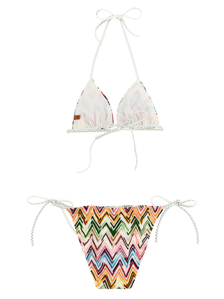 Missoni Zigzag Lace Bikini Beachwear - Multicolor | 642f2d49e31a104ebce55ddbe5684df1d38b5105