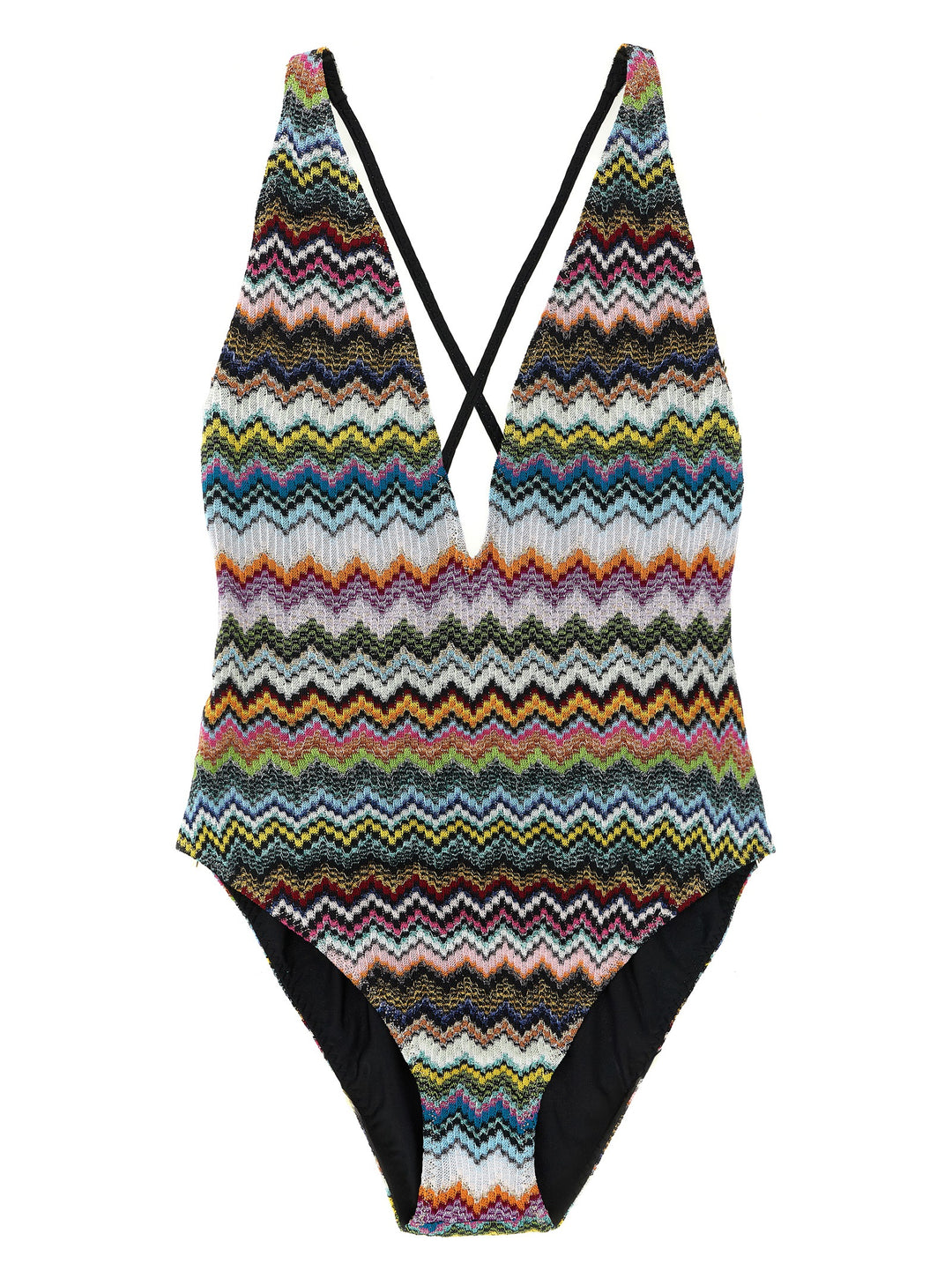Missoni Zigzag One-Piece Swimsuit Beachwear - Multicolor | ec9aac558da35b4a97b9106bf53dea32afea7d23
