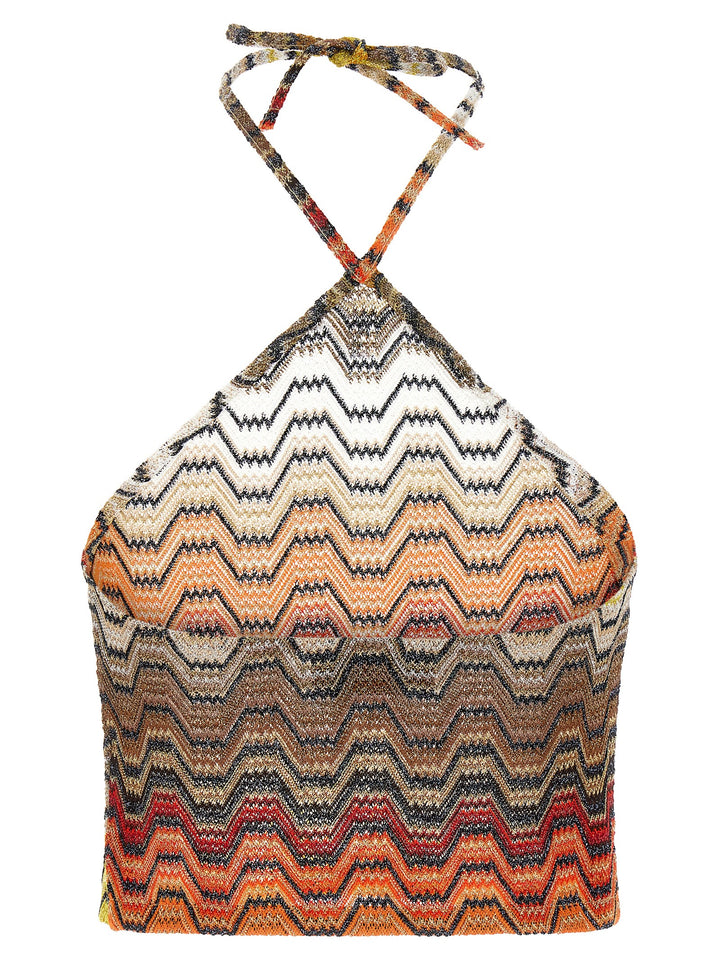 Missoni Greek Pattern Top Top - Multicolor | 06633cb1e4a73f296c1dbfc76b5a9c917e310d38