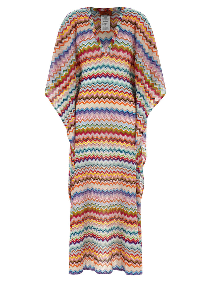 Missoni Zigzag Knit Dress Abiti - Multicolor | df2eca71a434b41198dc079e887de11a9ac91c64