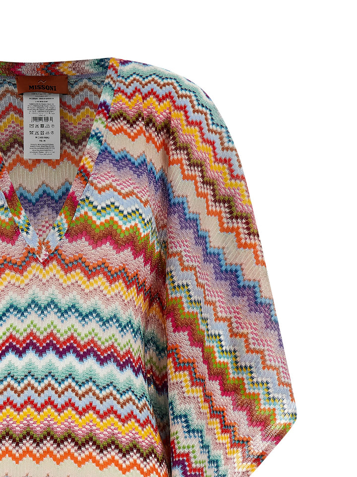 Missoni Zigzag Knit Dress Abiti - Multicolor | f6dd077010002c5d9da5a32a433e1fd8e1b1f060