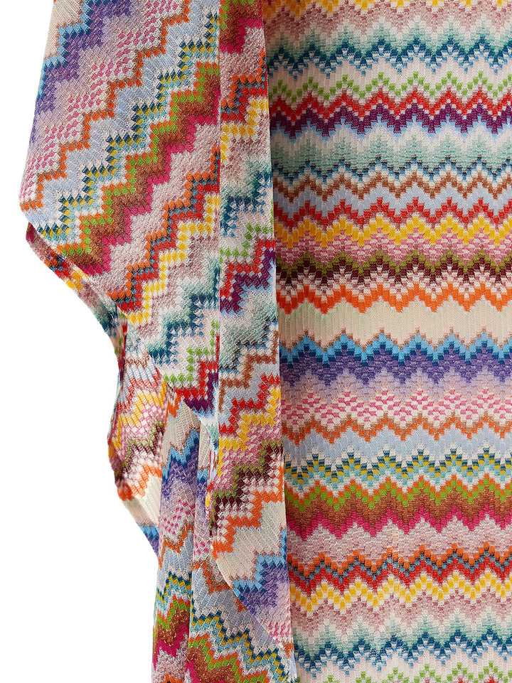 Missoni Zigzag Knit Dress Abiti - Multicolor | c418e4b31526c3720db5c557decf758f3ac98f63