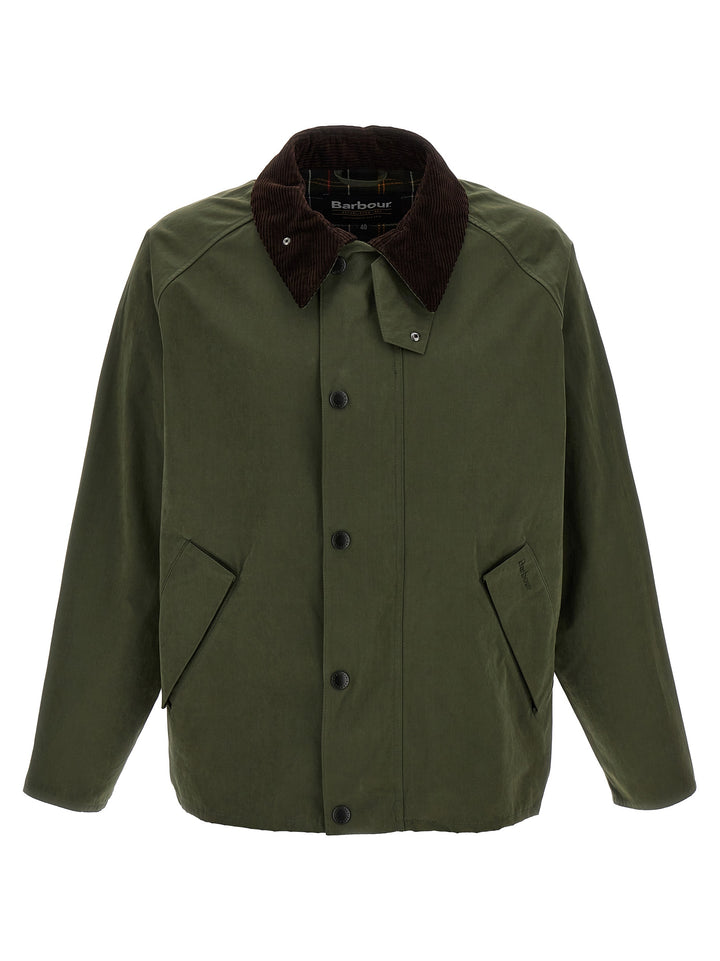 Barbour Transporter Puffer Jackets - Verde | 457203e075ea768ab358afffcf571c06d61c78ec