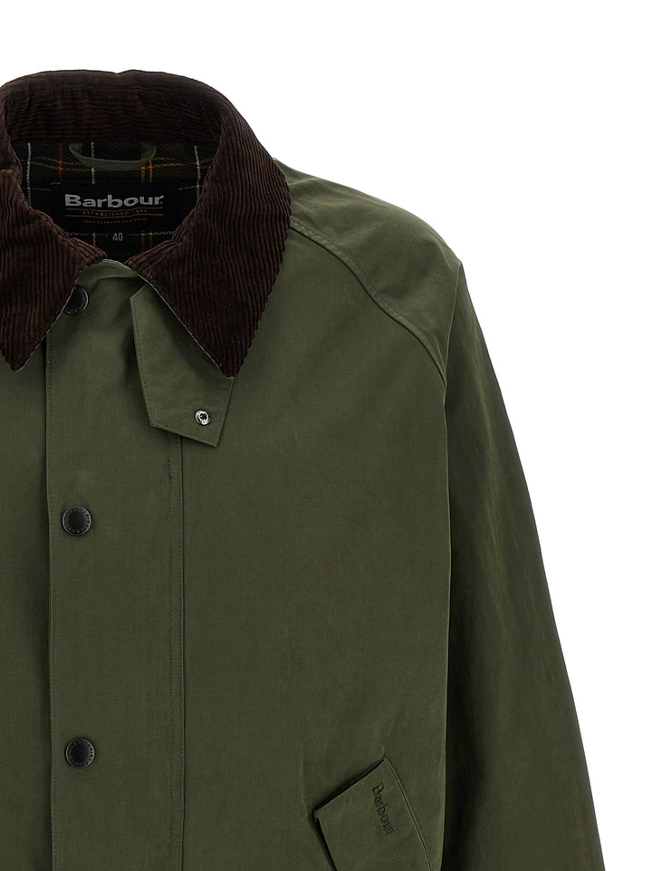 Barbour Transporter Puffer Jackets - Verde | e16419bcbabe5340d681f5855d0e0a6d42c28f95