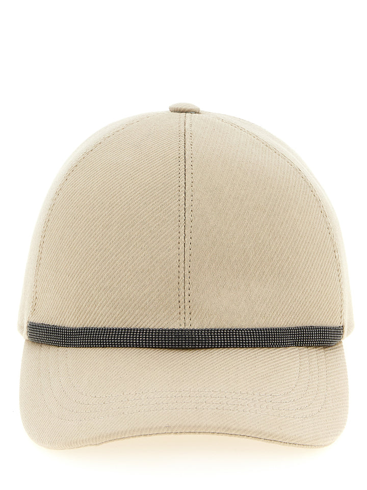 Brunello Cucinelli Baseball Cappelli - Beige | 3e27b3121574eace5b6ef4f91180f12c78bd40cf