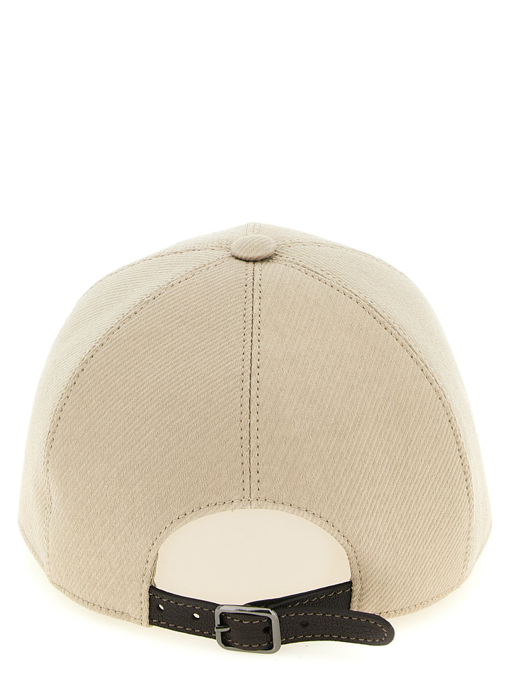 Brunello Cucinelli Baseball Cappelli - Beige | 1f22f46468885ce4ad3843bb70bfded70799d712