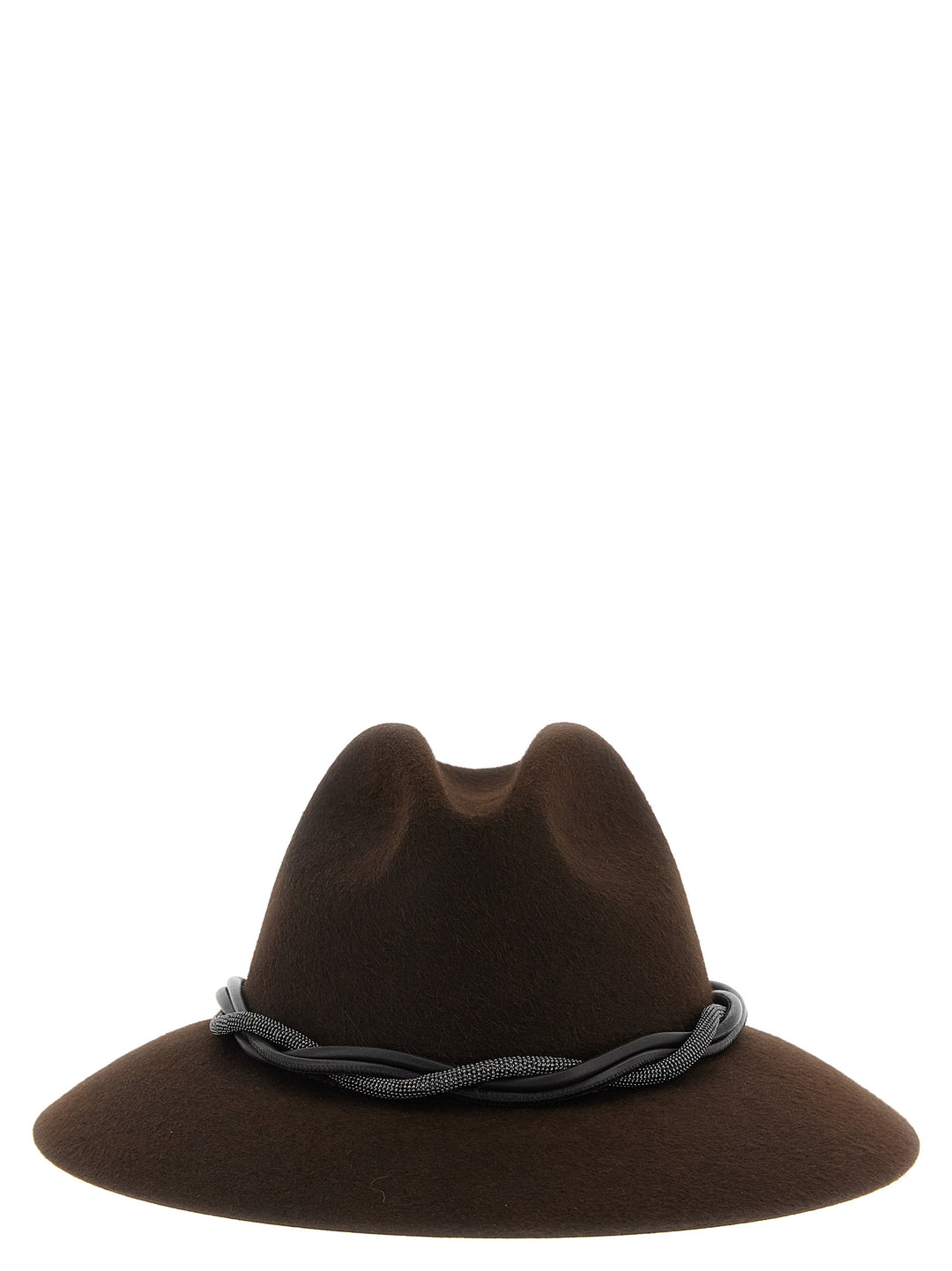 Brunello Cucinelli Fedora Cappelli - Marrone | 882eb3afdaf475a333a81c476bdd92a4b82b767c