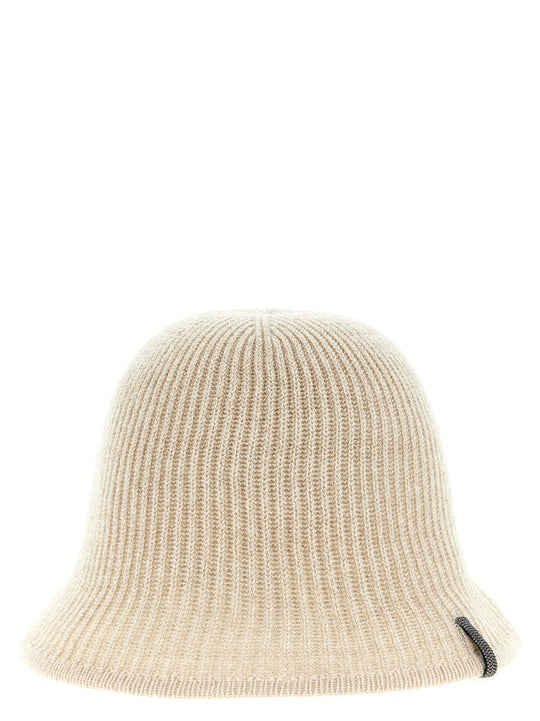 Sparkling Cashmere Beanie Cappelli Beige