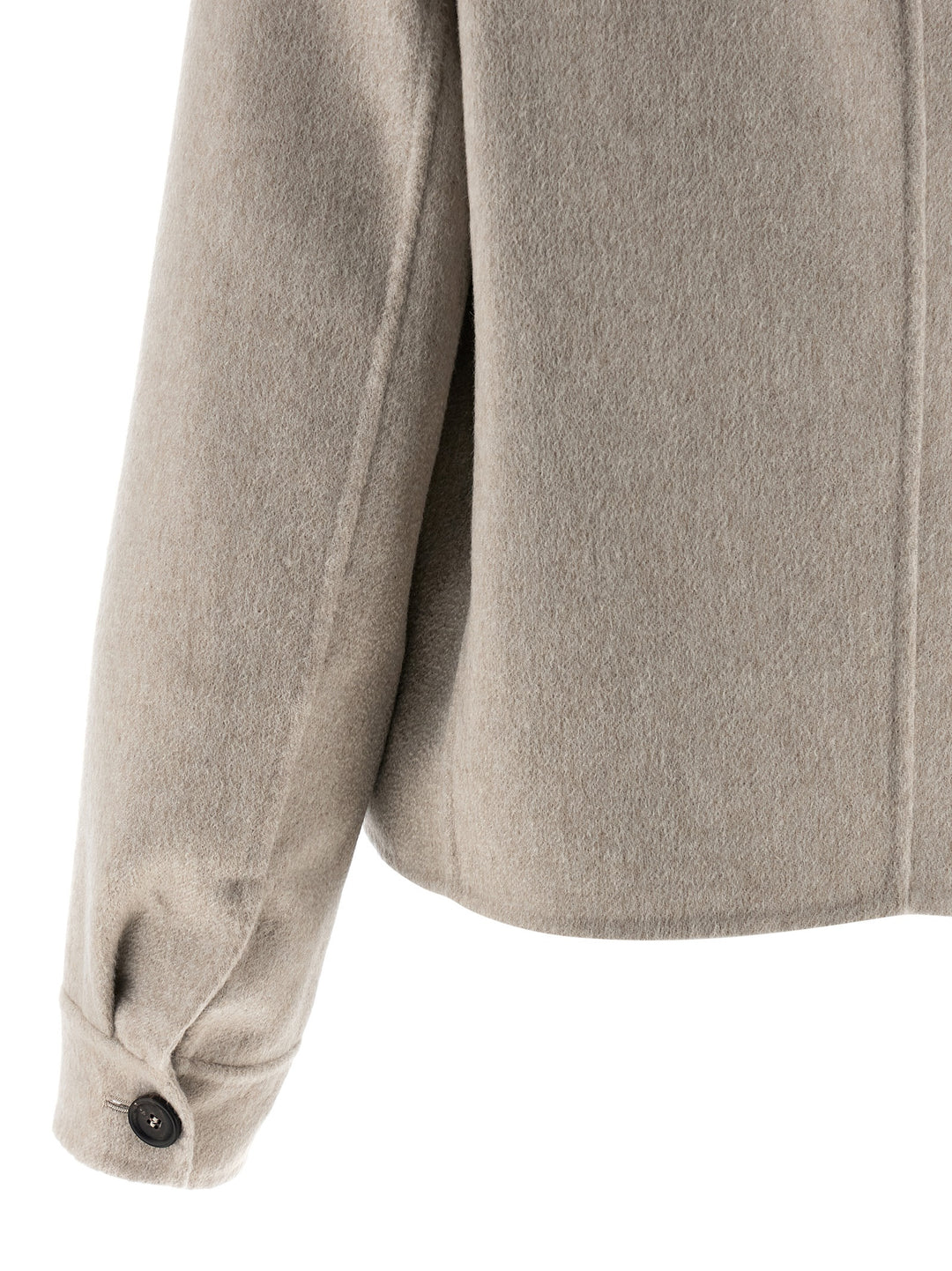 Brunello Cucinelli Cashmere Coat Trench e Impermeabili - Grigio | 162951a51b1af632f6cfaa408aa7549e6ea1e8bb