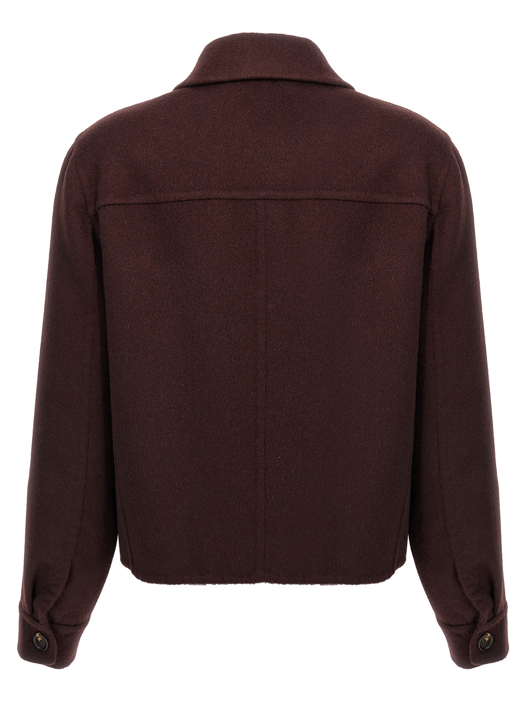 Brunello Cucinelli Monile Cashmere Coat Trench e Impermeabili - Bordeaux | 8318237ce0d5b872eef257785fce9340cd5dd373