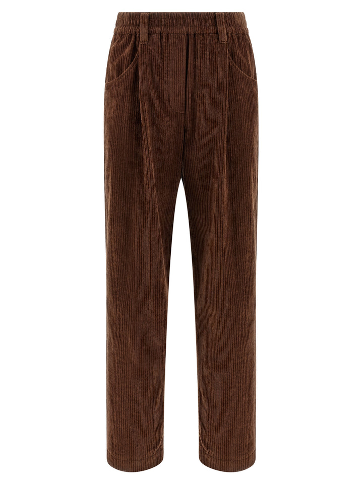 Brunello Cucinelli Baggy Pantaloni - Marrone | 201a2b4f2776c9e277254b5a234e9068164ac8b4
