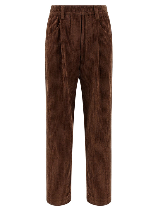 Baggy Pantaloni Marrone