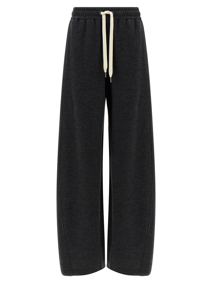Brunello Cucinelli Cashmere Joggers Pantaloni - Grigio | 9bb5dbe4ed4a4169da6853bf7fda7a031e3f5e2e