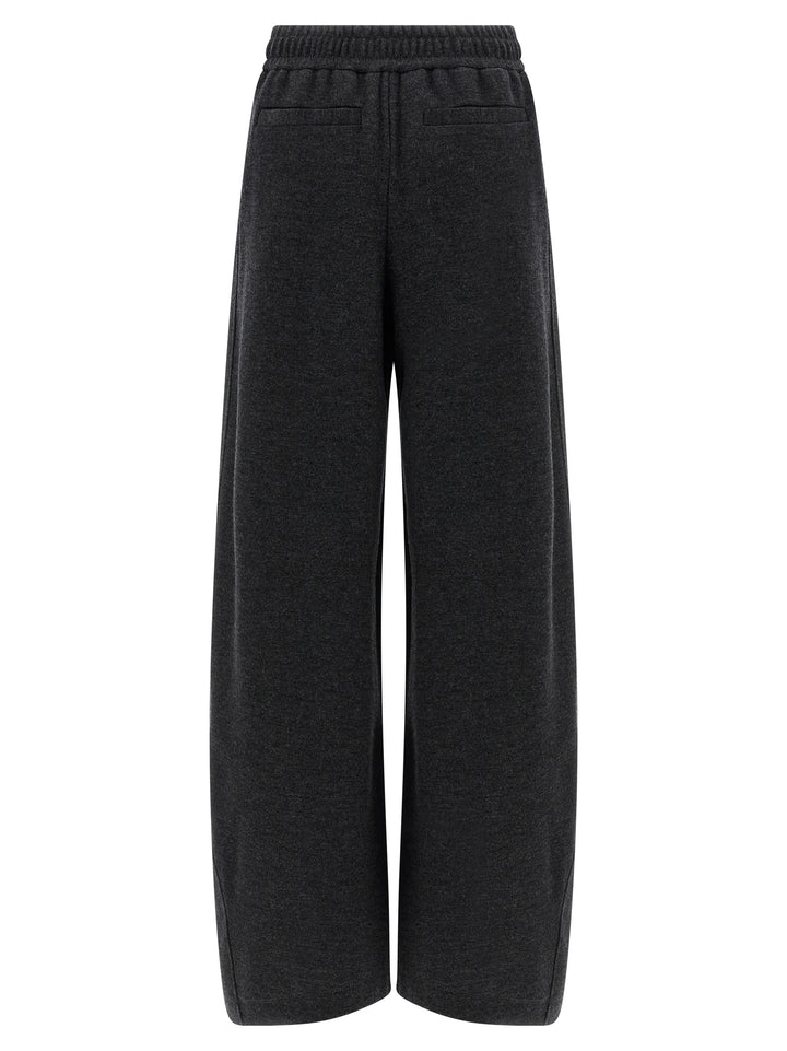 Brunello Cucinelli Cashmere Joggers Pantaloni - Grigio | aac5411ec817acd06f102459f4322d8d463f8236