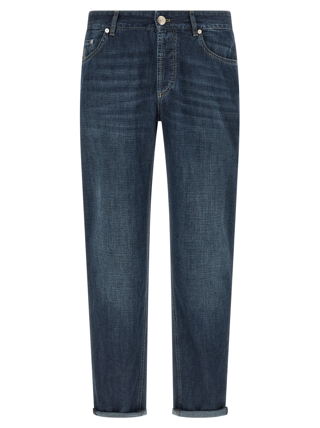 Brunello Cucinelli Japanese Denim Jeans - Blu | 96d4d31a0a5445e7a6f8f01056cee29af581c7a6