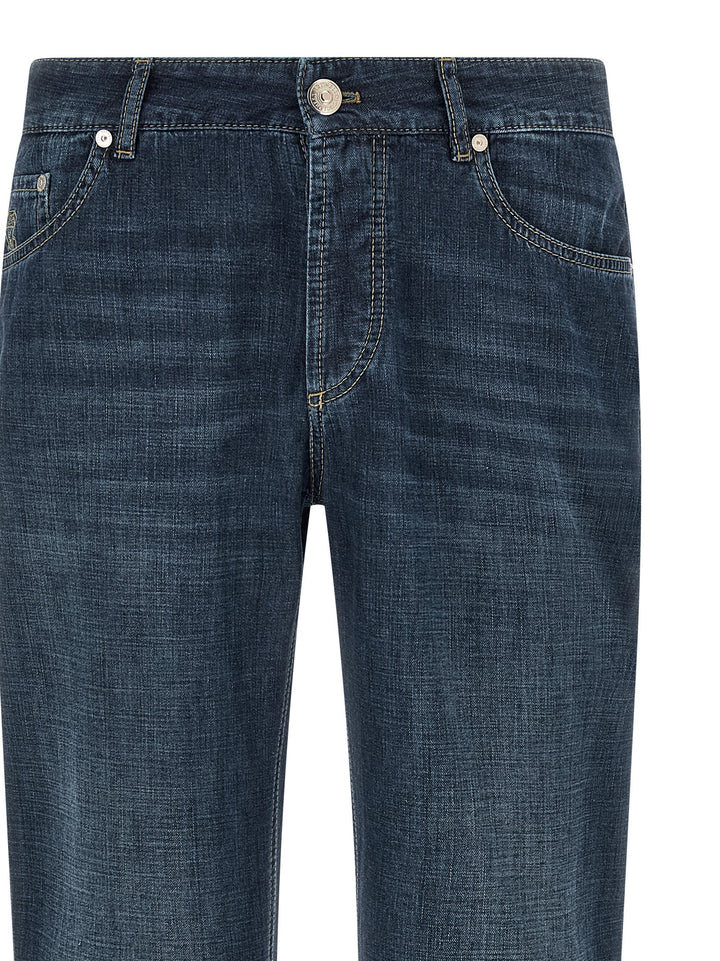 Brunello Cucinelli Japanese Denim Jeans - Blu | cfe49264dfc84f56ab68edac06bddd9c821c17bc