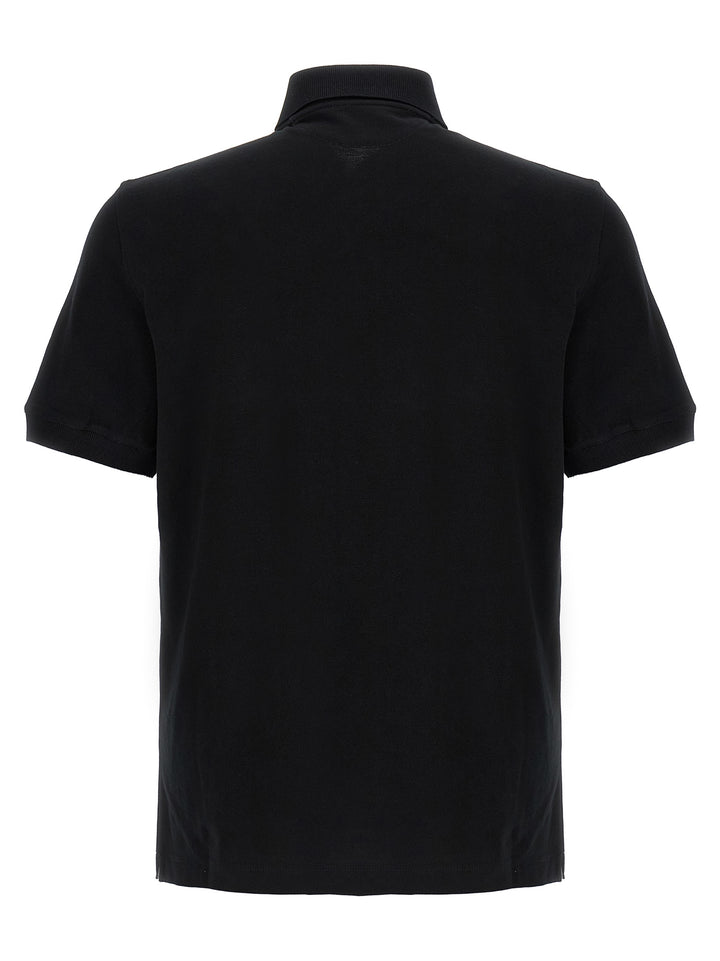 Brunello Cucinelli Piqué  Shirt Polo - Nero | 9bcfb9e0d5a8a5bdb9afdd29fd4a129dd857b3f8