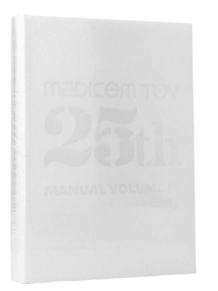 Libro Medicom Toy 25th Manual Volume Iv Books Bianco