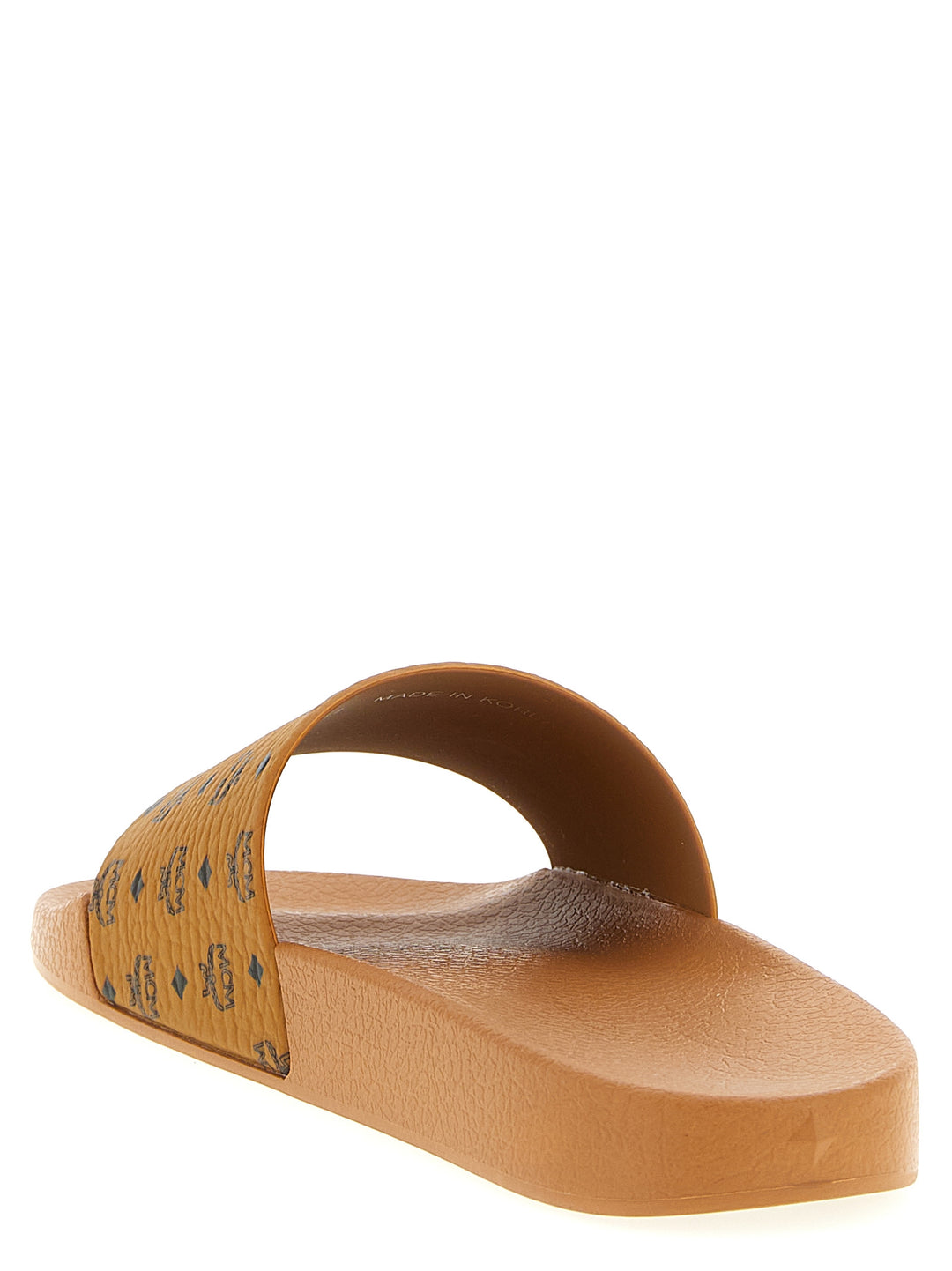 Mcm Logo Slides Sandali - Marrone | 3bd12afc4a3bd0b50d838b8ca8b86cafb0112279