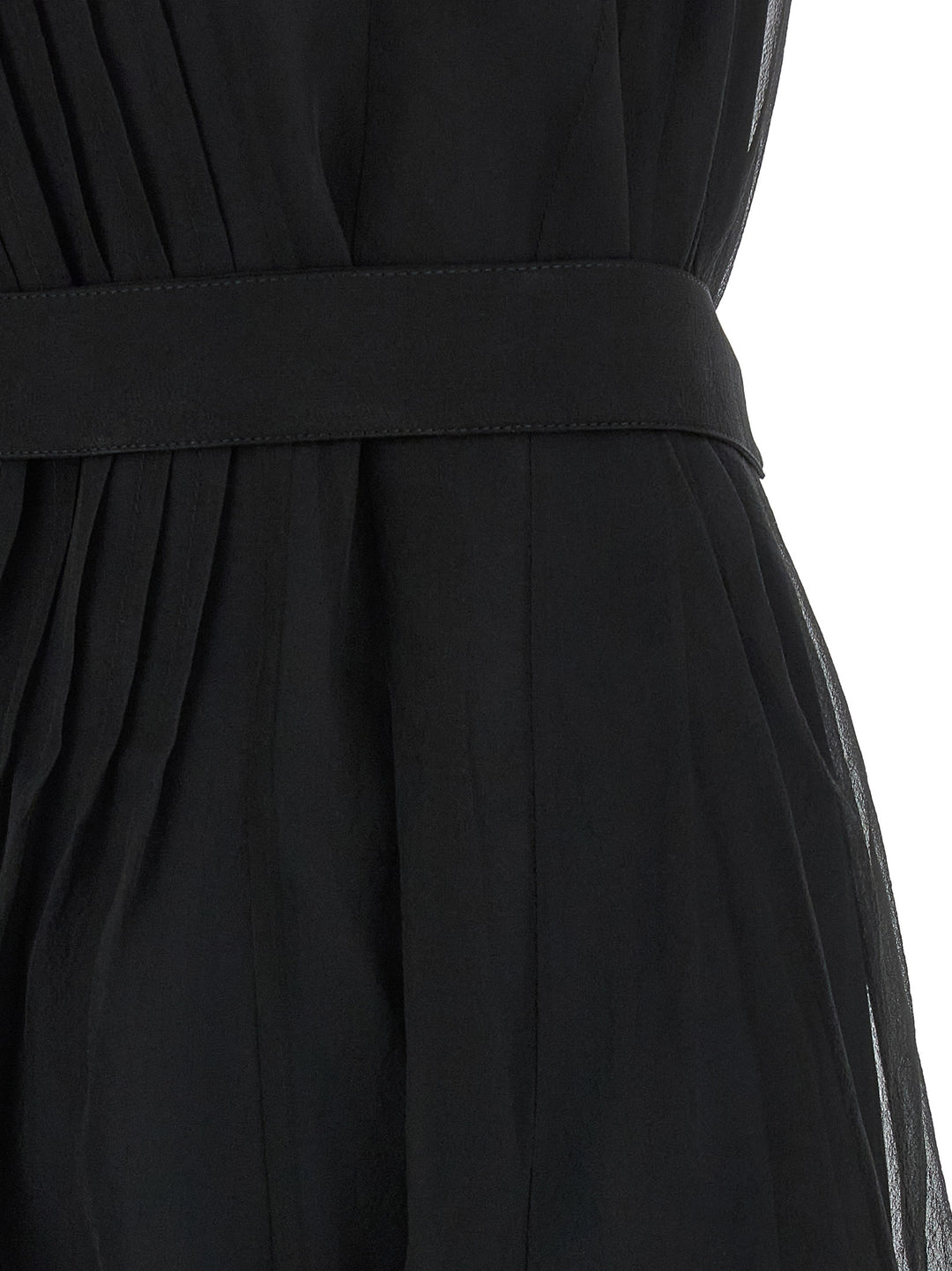 Brunello Cucinelli Silk Dress Abiti - Nero | e508fd542240af01bd767799b68733a5c81c5029