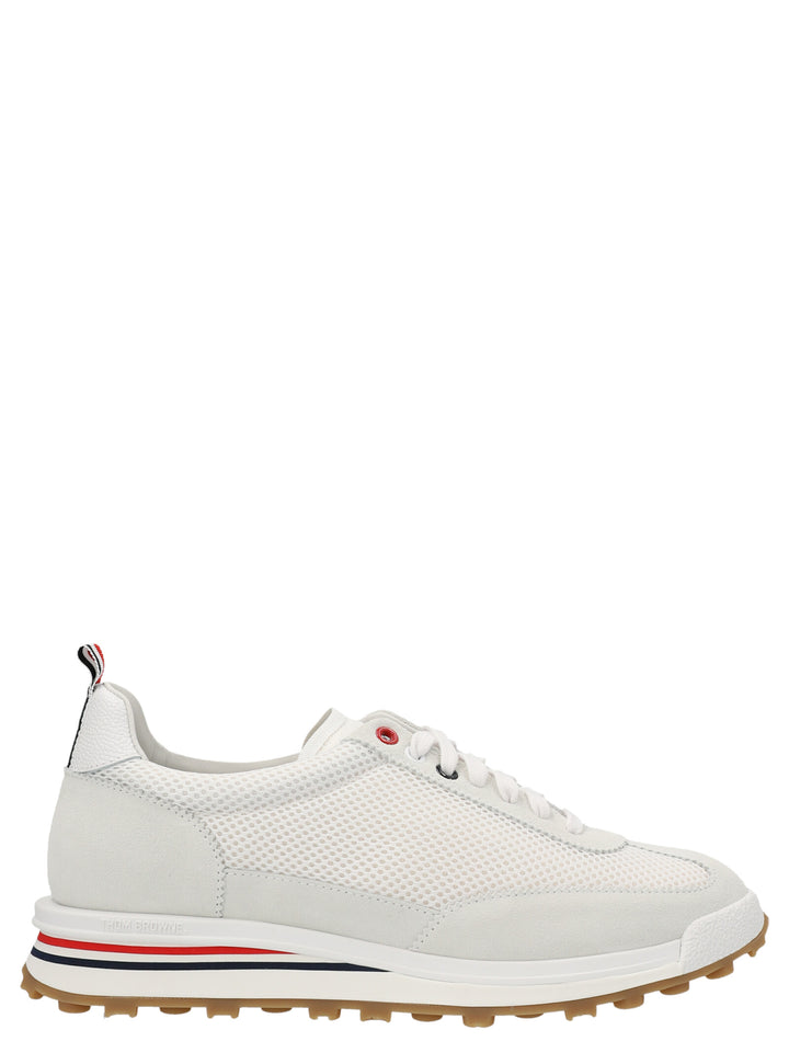 Thom Browne Tech Runner Sneakers - Bianco | 61aeb607e5417c91c8d25c452d23b21837b30b82