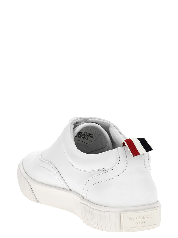 Thom Browne Heritage Sneakers - Bianco | 23de7aafcd4a912e916688727fabca26a45a3b24