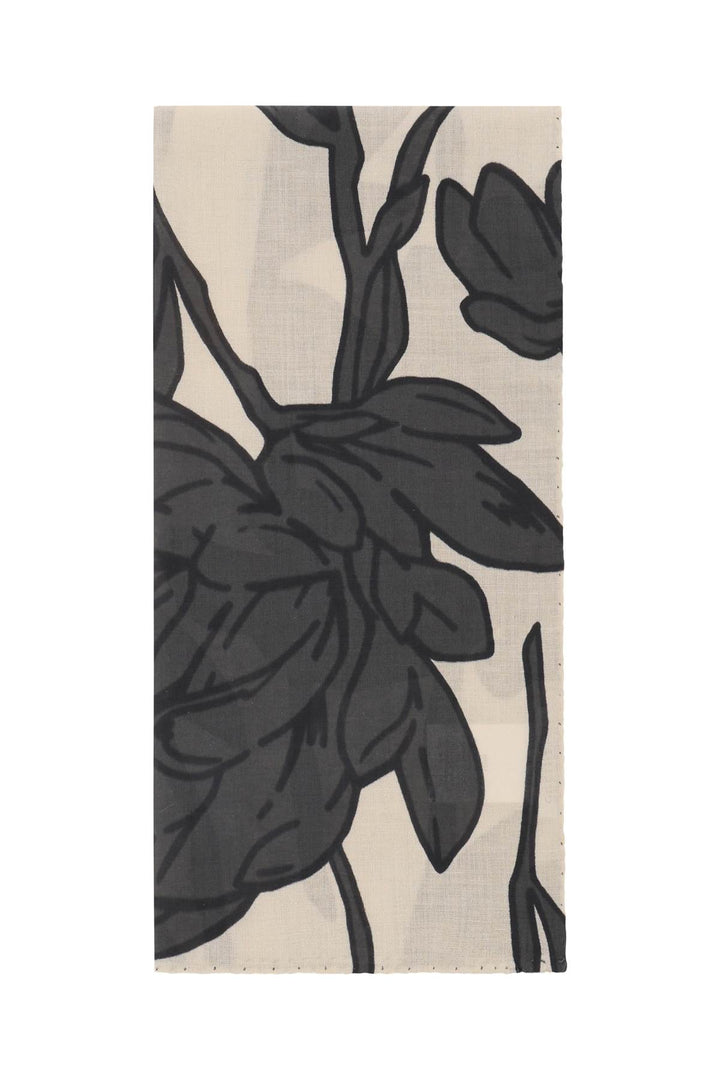 Foulard Flower Print